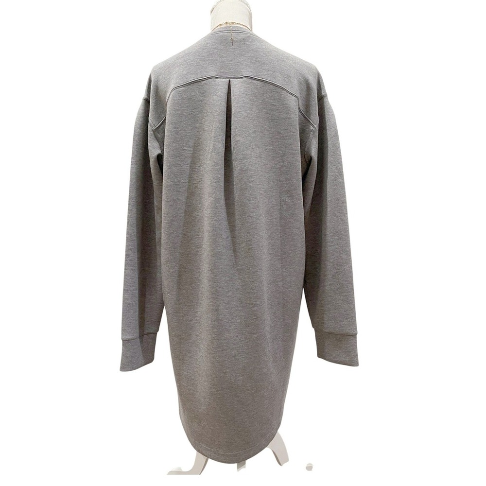 Spanx AirEssentials Gray Long Sleeve Dress L/XL Travel Comfort Wrinkle Resistant - Picture 3 of 9